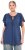 Ulla Popken Wing Sleeve V-Neck Tee Navy - Tricouri - 