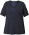 Ulla Popken Lace Trim Short Sleeve Tee Navy Blue - Tricouri - 