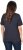 Ulla Popken Lace Trim Short Sleeve Tee Navy Blue - Tricouri - 