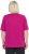 Ulla Popken Antibacterial Short Sleeve Draped Tee Light Magenta - Tricouri - 