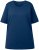 Ulla Popken Basic Round Neck Short Sleeve Relaxed Fit T-Shirt Dark Blue - Tricouri - 