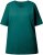 Ulla Popken Basic Round Neck Short Sleeve Relaxed Fit T-Shirt Teal Green - Tricouri - 