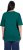 Ulla Popken Basic Round Neck Short Sleeve Relaxed Fit T-Shirt Teal Green - Tricouri - 