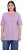 Ulla Popken Basic Round Neck Short Sleeve Relaxed Fit T-Shirt Lavender Pink - Tricouri - 