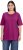Ulla Popken Basic Round Neck Short Sleeve Relaxed Fit T-Shirt Berry Purple - Tricouri - 