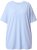Ulla Popken Basic Round Neck Short Sleeve T-Shirt Light Blue - Tricouri - 