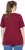 Ulla Popken Eco Cotton Basic T-Shirt 2-Pack Red/Navy - Tricouri - 