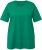 Ulla Popken Essential Round Neck Stretch Tee Emerald Green - Tricouri - 