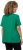 Ulla Popken Essential Round Neck Stretch Tee Emerald Green - Tricouri - 
