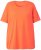 Ulla Popken Essential Round Neck Stretch Tee Coral Pink - Tricouri - 