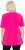 Ulla Popken Essential Round Neck Stretch Tee Magenta Pink - Tricouri - 