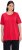 Ulla Popken Essential Round Neck Stretch Tee Red - Tricouri - 