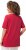 Ulla Popken Essential Round Neck Stretch Tee Dark Pink - Tricouri - 