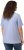 Ulla Popken Essential Round Neck Stretch Tee Sky Blue - Tricouri - 