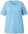 Ulla Popken Essential Round Neck Stretch Tee Light Teal - Tricouri - 