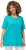 Ulla Popken Essential Round Neck Stretch Tee Deep Aqua - Tricouri - 