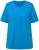 Ulla Popken Essential Round Neck Stretch Tee Sapphire Blue - Tricouri - 