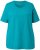 Ulla Popken Essential Round Neck Stretch Tee Teal - Tricouri - 