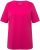 Ulla Popken Essential Round Neck Stretch Tee Fuchsia Pink - Tricouri - 