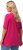 Ulla Popken Essential Round Neck Stretch Tee Fuchsia Pink - Tricouri - 