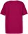 Ulla Popken Essential Round Neck Stretch Tee Magnolia Red - Tricouri - 