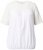 Ulla Popken Lace Yoke Short Sleeve T-Shirt Snow White - Tricouri - 