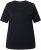 Ulla Popken Scoop Neck Short Sleeve Tee Black - Tricouri - 