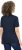 Ulla Popken Scoop Neck Short Sleeve Tee Navy - Tricouri - 