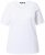 Ulla Popken Scoop Neck Short Sleeve Tee White - Tricouri - 