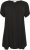 Kaffe Curve Ami Mânecă scurtă Tunic Negru intens - Tricouri - 