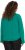 Ulla Popken Rolled Edge Long Sleeve Sweatshirt Emerald Green - Pulovere & hanorace - 