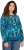 Ulla Popken Beaded Floral Long Sleeve Sweatshirt Dark Teal - Ulla Popken - 