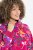 Ulla Popken Ribbon Print Turtleneck Sweatshirt Cherry Red - Pulovere & hanorace - Bluze, Hanorace & Tricotaje Comode