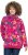 Ulla Popken Ribbon Print Turtleneck Sweatshirt Cherry Red - Pulovere & hanorace - 