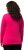 Ulla Popken Basic Round Neck Long Sleeve Slim Fit Cotton Tee Magenta Pink - Tricouri - 