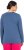 Ulla Popken Basic Round Neck Long Sleeve Slim Fit Cotton Tee Ink Blue - Tricouri - 