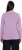 Ulla Popken Basic Round Neck Long Sleeve Slim Fit Cotton Tee Lavender - Tricouri - 