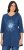 Ulla Popken Floral Print 3/4 Sleeve V-Neck Tee Mint Green - Tricouri imprimate pentru femei - 