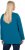 Ulla Popken Fawn Long Sleeve Graphic Tee Teal - Tricouri imprimate pentru femei - 