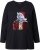 Ulla Popken Christmas Cat Long Sleeve Graphic Tee Black - Ulla Popken - 