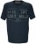 EDDY HILLS Life T-shirt Navy - Tricouri - Tricouri Bărbați Mărimi Mari