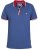 D555 Nigel Polo Denim Blue - Tricouri polo - Tricouri Polo Bărbați Mărimi Mari