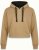 Nora Mikken KAMILLA Cropped Hoodie Camel - ÎMBRĂCĂMINTE FEMEI XS-XXL - 