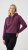 Nora Mikken KAMILLA Cropped Hoodie Mauve Wine - ÎMBRĂCĂMINTE FEMEI XS-XXL - 