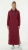 Nora Mikken MARTINA Maxi Hoodie Dress Burgundy - ÎMBRĂCĂMINTE FEMEI XS-XXL - 