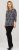 Scandinavian Caramel Tiny Flower Petals Blouse Light Blue - Tricouri imprimate pentru femei - 