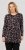 Scandinavian Caramel Flower Petals Tunic Copper and Blue - Tricouri imprimate pentru femei - 