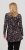 Scandinavian Caramel Flower Petals Tunic Copper and Blue - Tricouri imprimate pentru femei - 