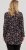 Scandinavian Caramel Flower Petals Tunic Copper and Blue - Tricouri imprimate pentru femei - 