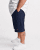 Motley Denim Paris Sweatshorts Dark Indigo - Pantaloni trening - Pantaloni Trening Bărbați Mărimi Mari